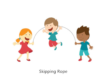 Ce qui doit noter dans le saut d'exercice de corde