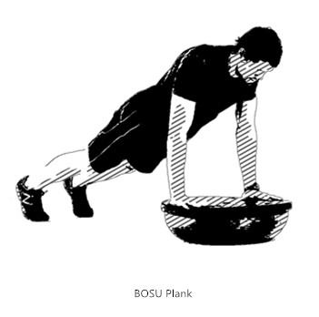 Tontez l'équilibre et la stabilité avec Bosu Ball
