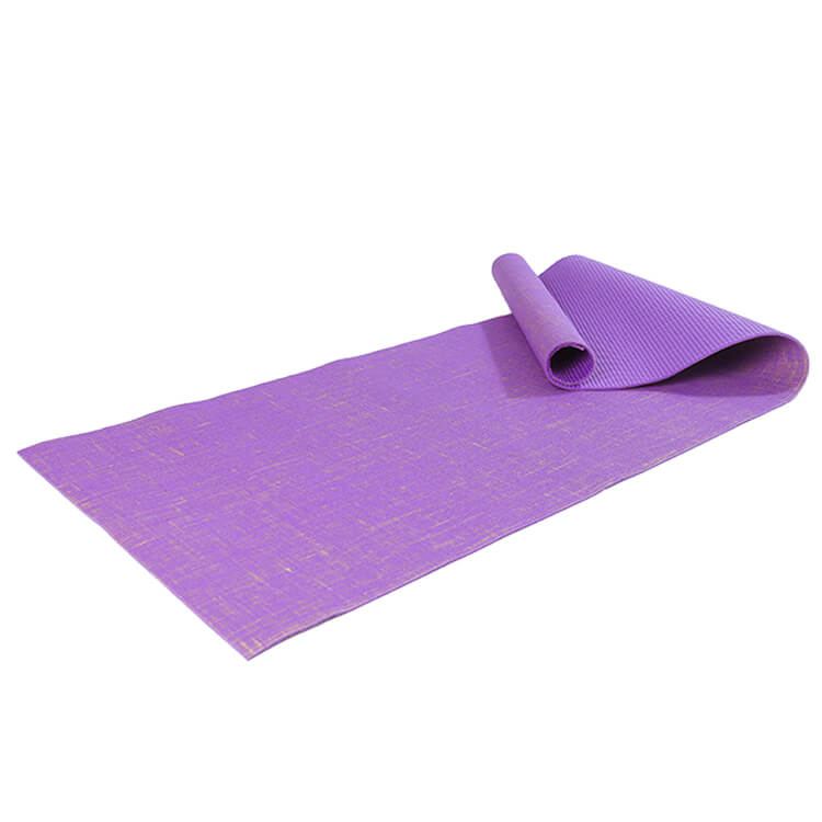 Chanvre + tapis de yoga en PVC