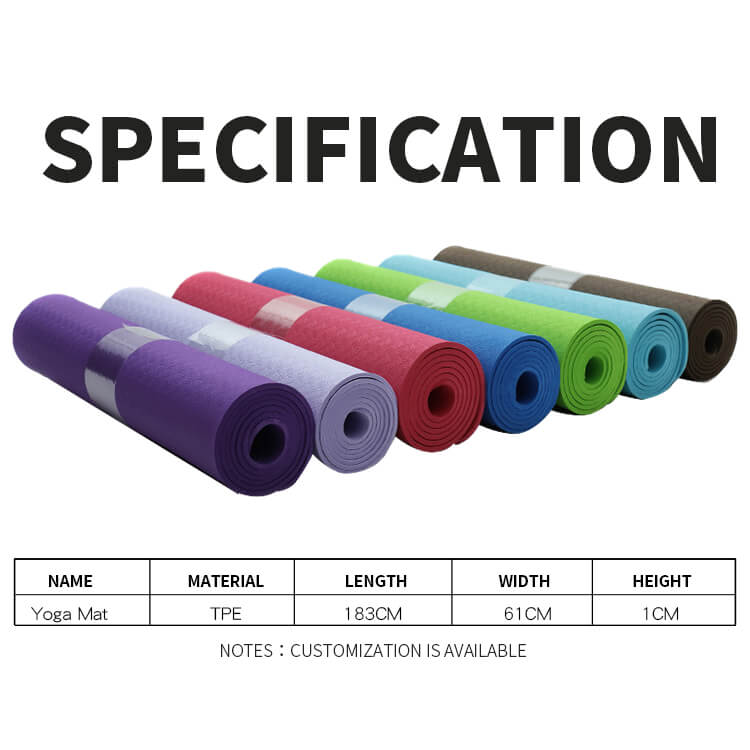 Tapis de yoga TPE Tapis de yoga TPE
