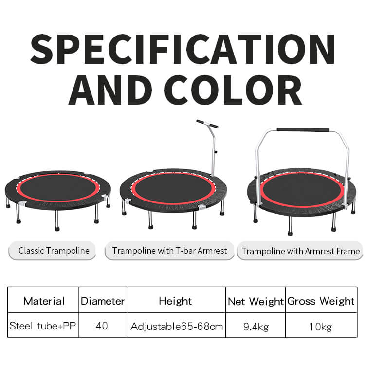 Trampoline ronde de 40 pouces