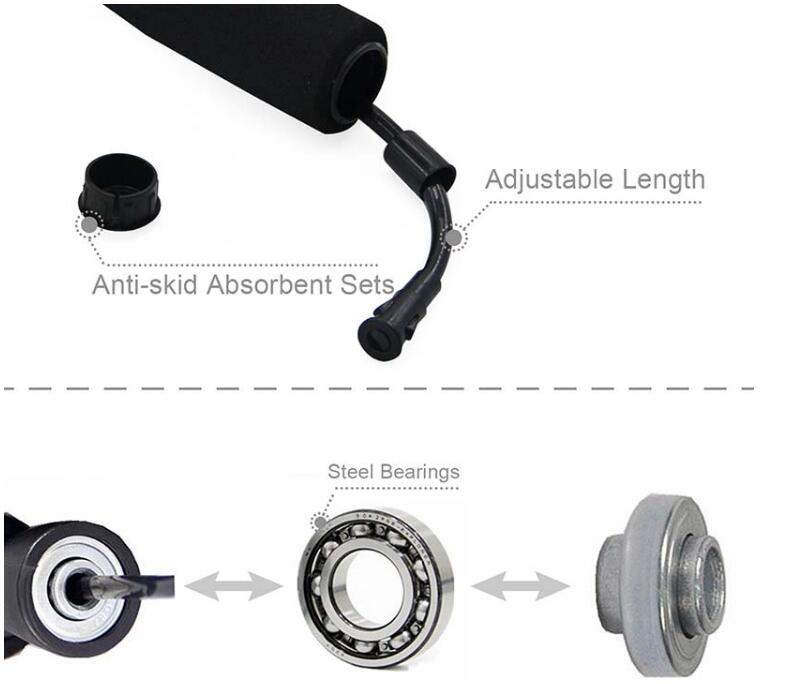 Sponge Handles Ropes Corde à sauter la corde de la corde à sauter la corde