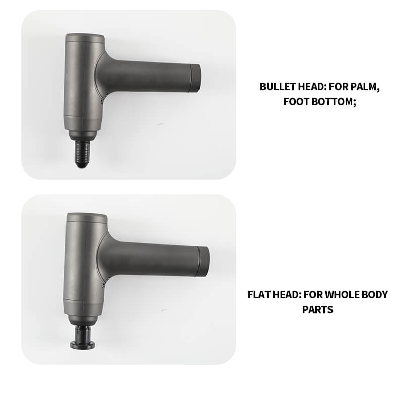 Pistolet de fascia à moteur de brosse