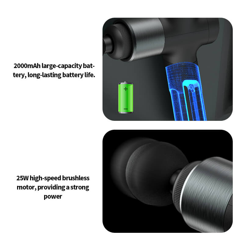 Pistolet de massage numérique