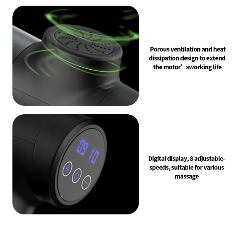 Pistolet de massage numérique