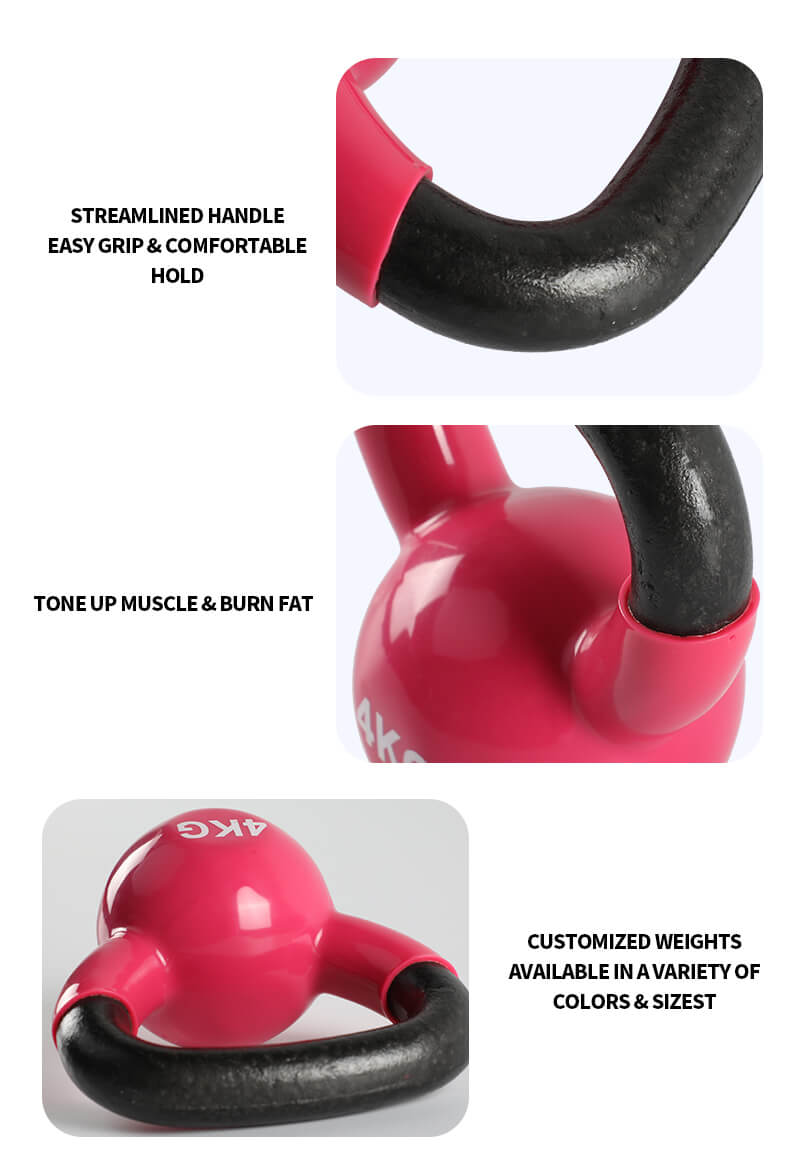 Kettlebell en revêtement en caoutchouc
