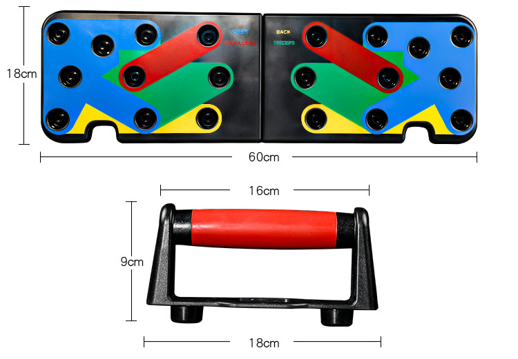 Panneau de puswup multifonctionnel