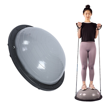 Balle bosu avec des bandes de résistance