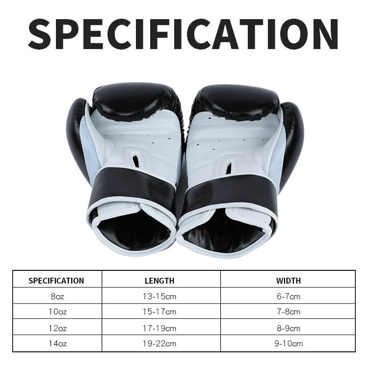 Gants de boxe en cuir PU Gants de boxe en cuir PU