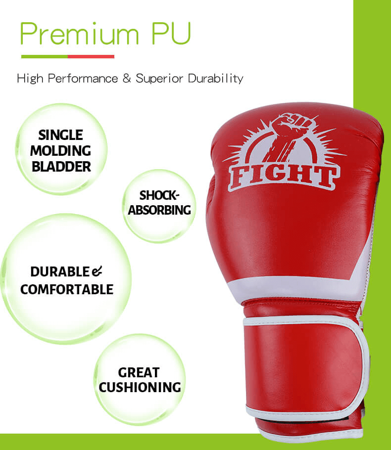 Gants de boxe PU Gants de boxe PU