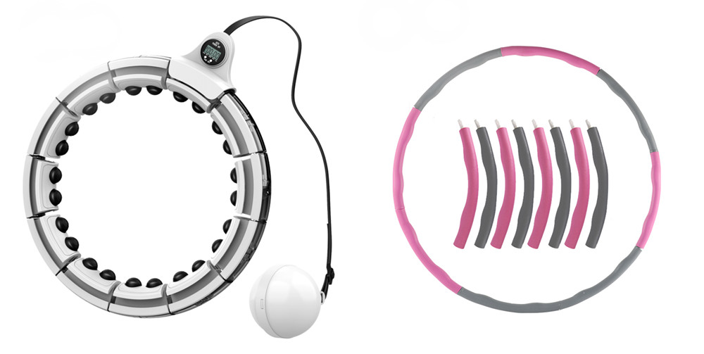 Hoops de hula détachables vs cerceaux ordinaires Hoops de hula détachables vs cerceaux ordinaires
