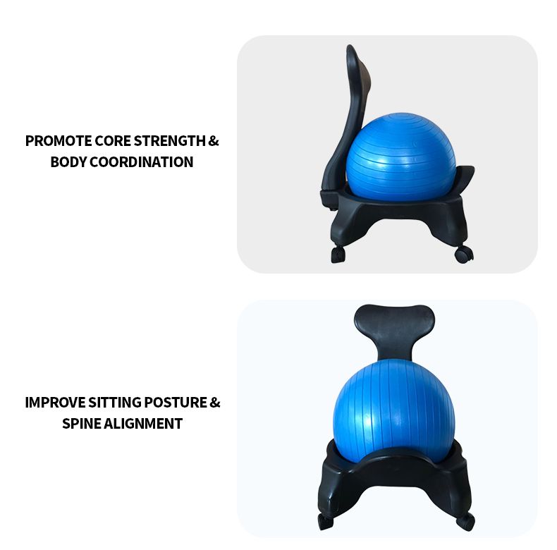 Chaise de balle de yoga Chaise de balle de yoga