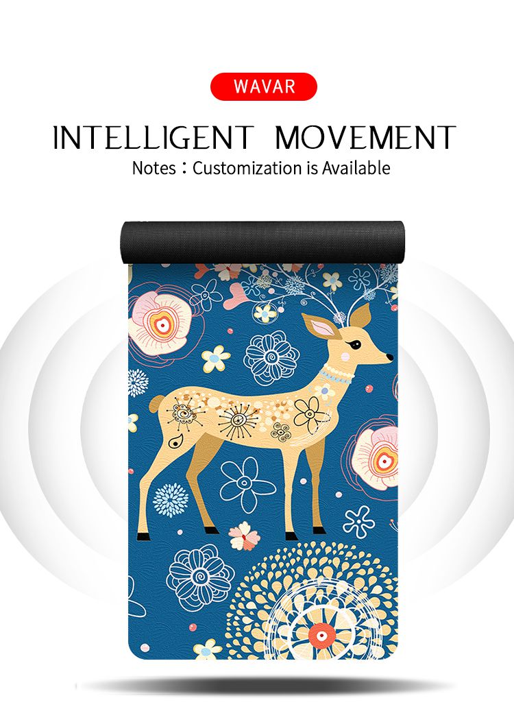 Tapis de yoga imprimé TPE Tapis de yoga imprimé TPE