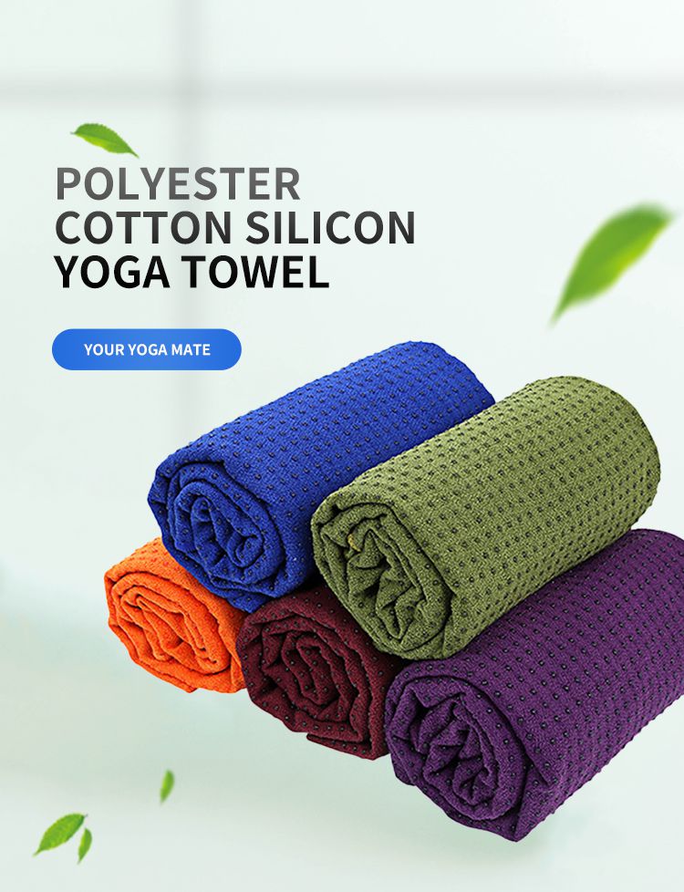 Serviette de yoga sans glissement