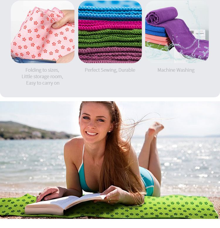 Serviette de tapis de yoga