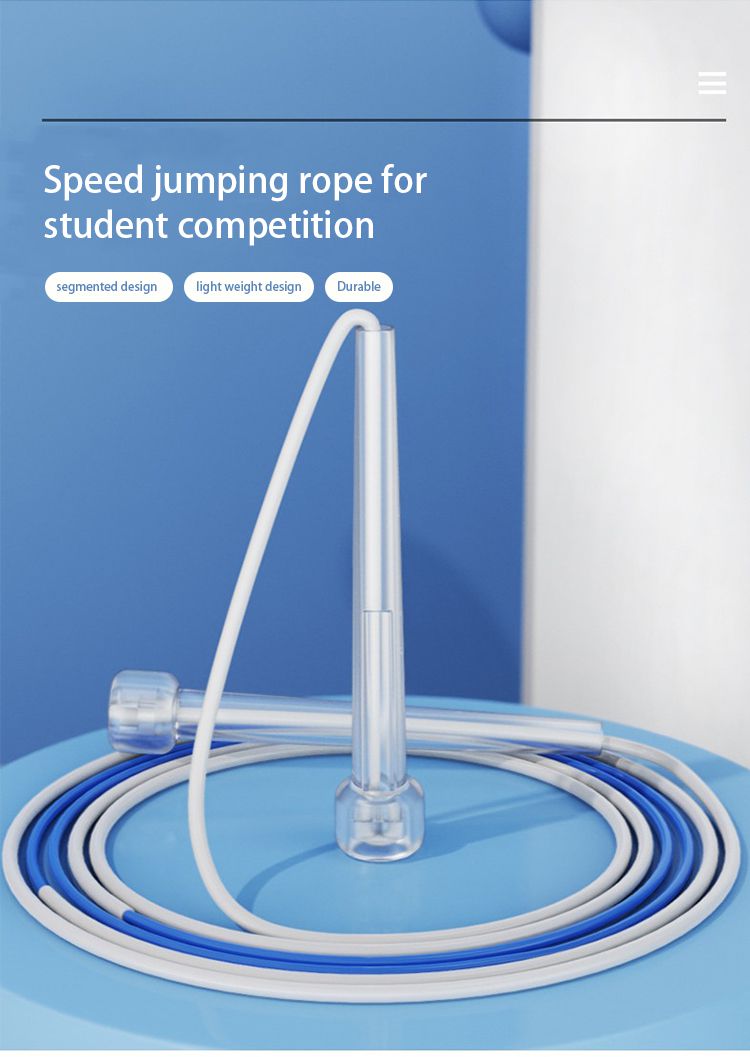 Corde à sauter segmentée en PVC