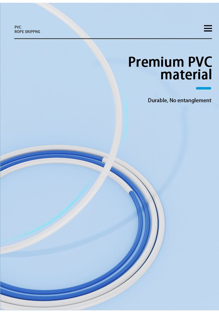 Corde à sauter segmentée en PVC