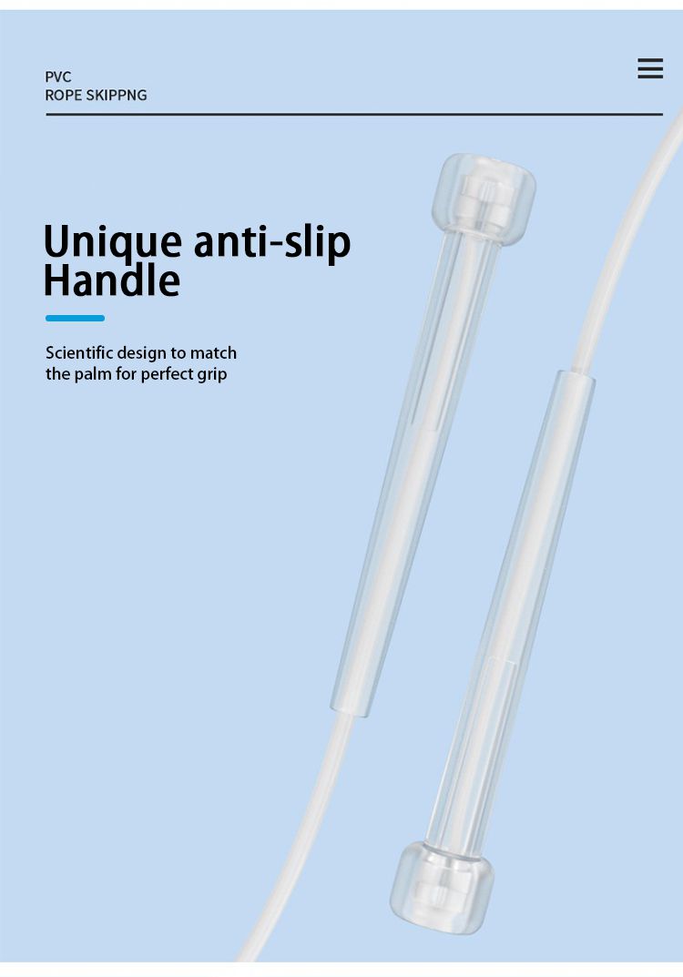 Corde à sauter segmentée en PVC