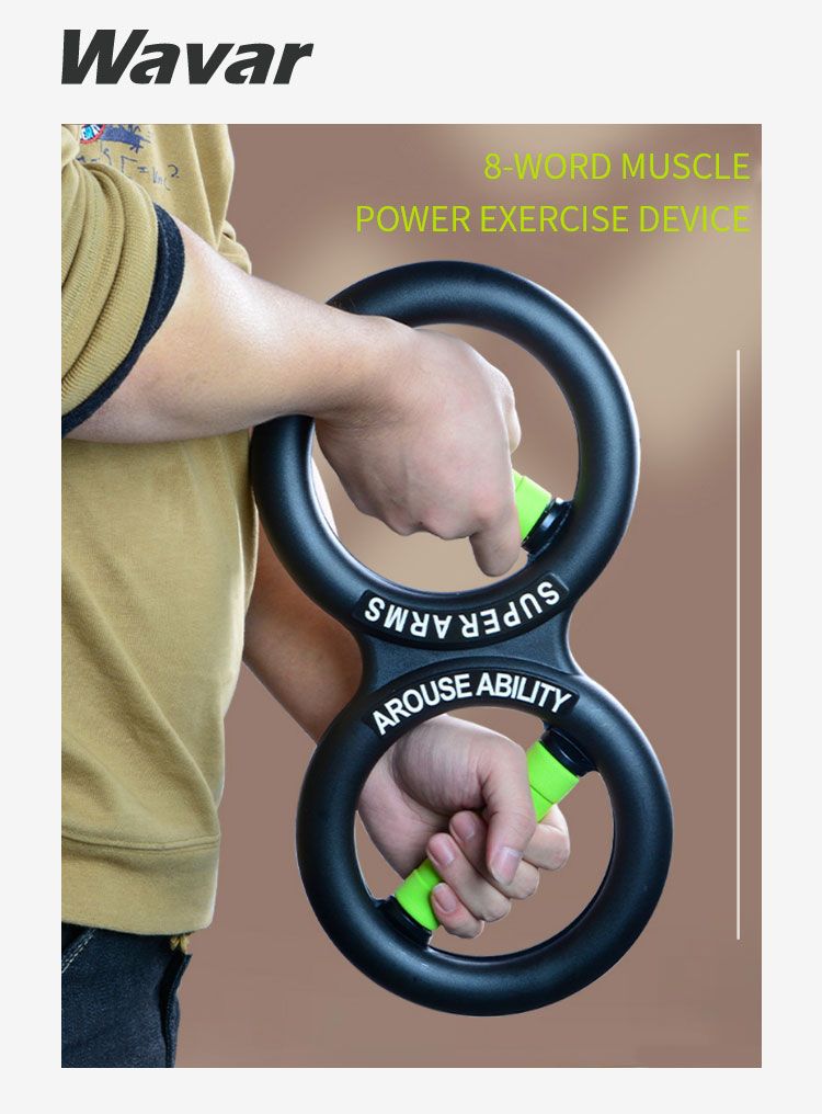 Exerciseur de force du bras musculaire de 8 mots
