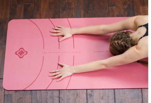 tapis de yoga en caoutchouc naturel