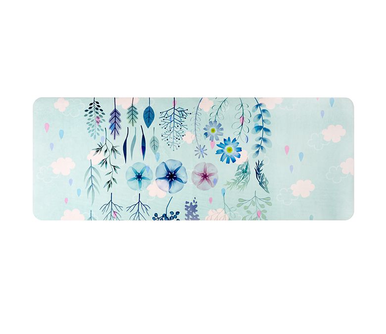 Tapis de yoga en caoutchouc de surface en daim Tapis de yoga en caoutchouc de surface en daim