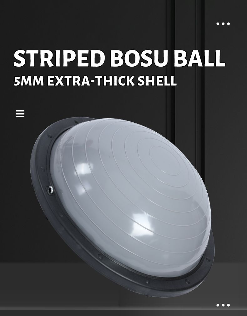 Balle bosu avec des bandes de résistance