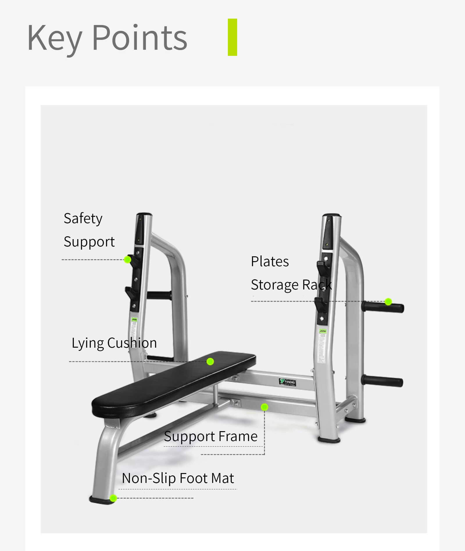 Rack de développé couché