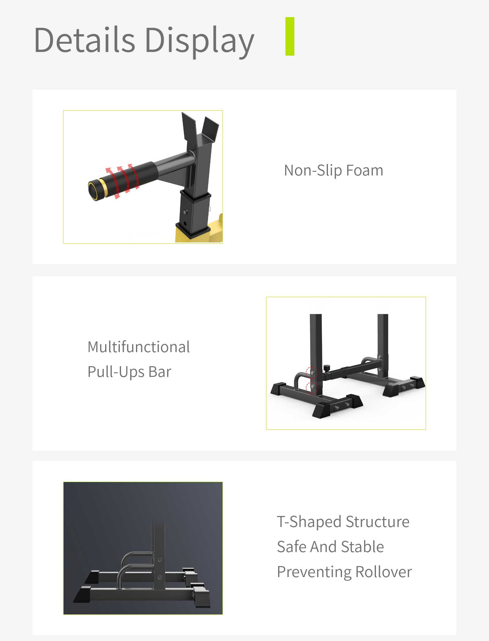 Rack de squat multifonctionnel