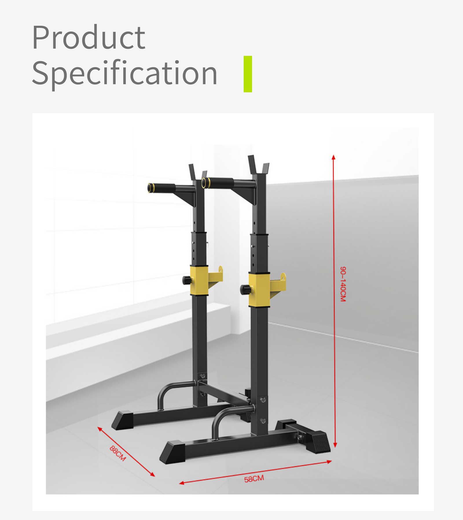 Rack de squat multifonctionnel