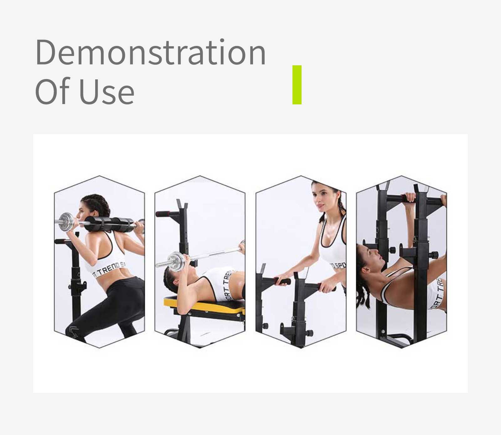 Rack de squat multifonctionnel