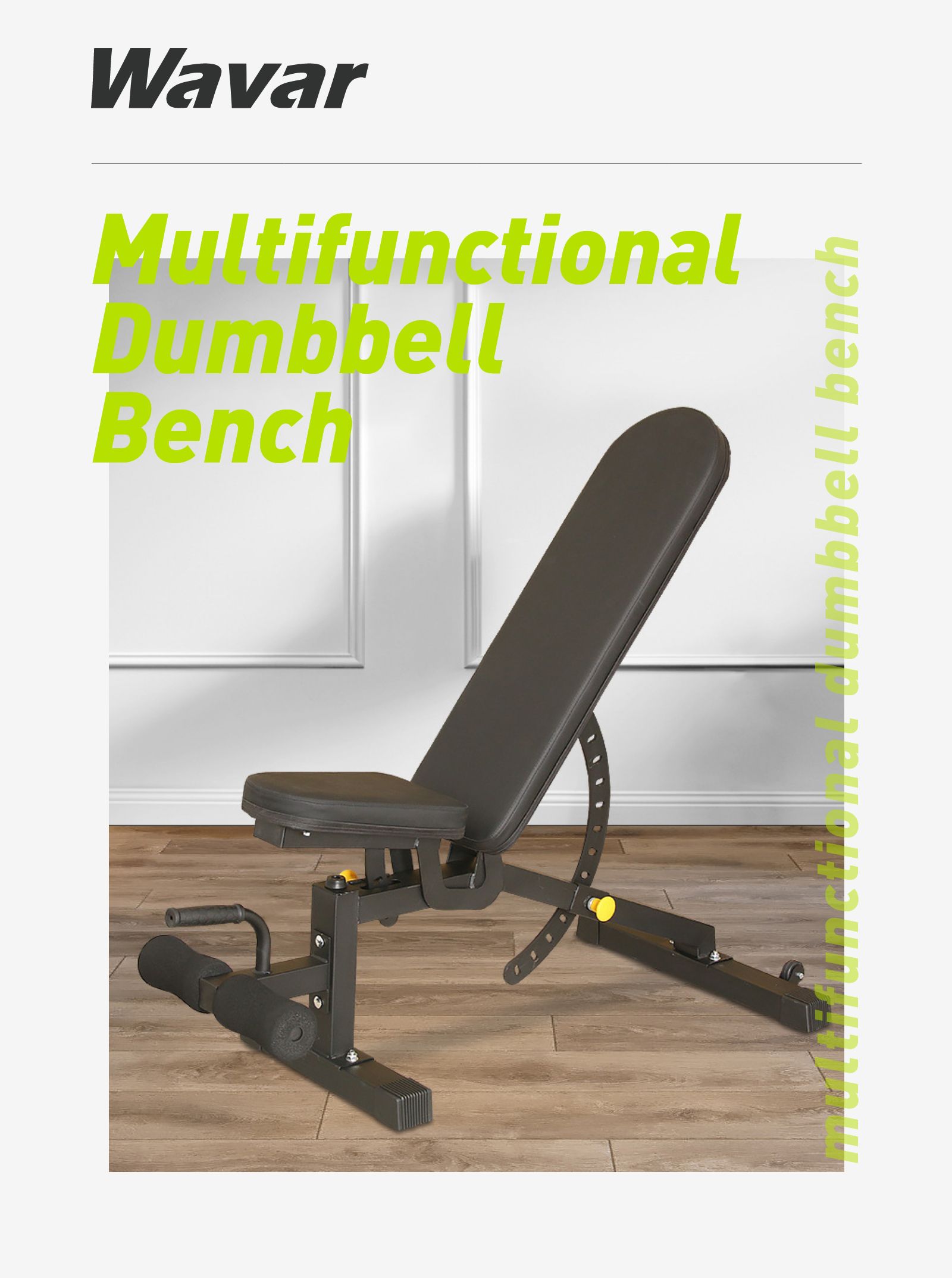 Banc d'haltères multifonctionnels