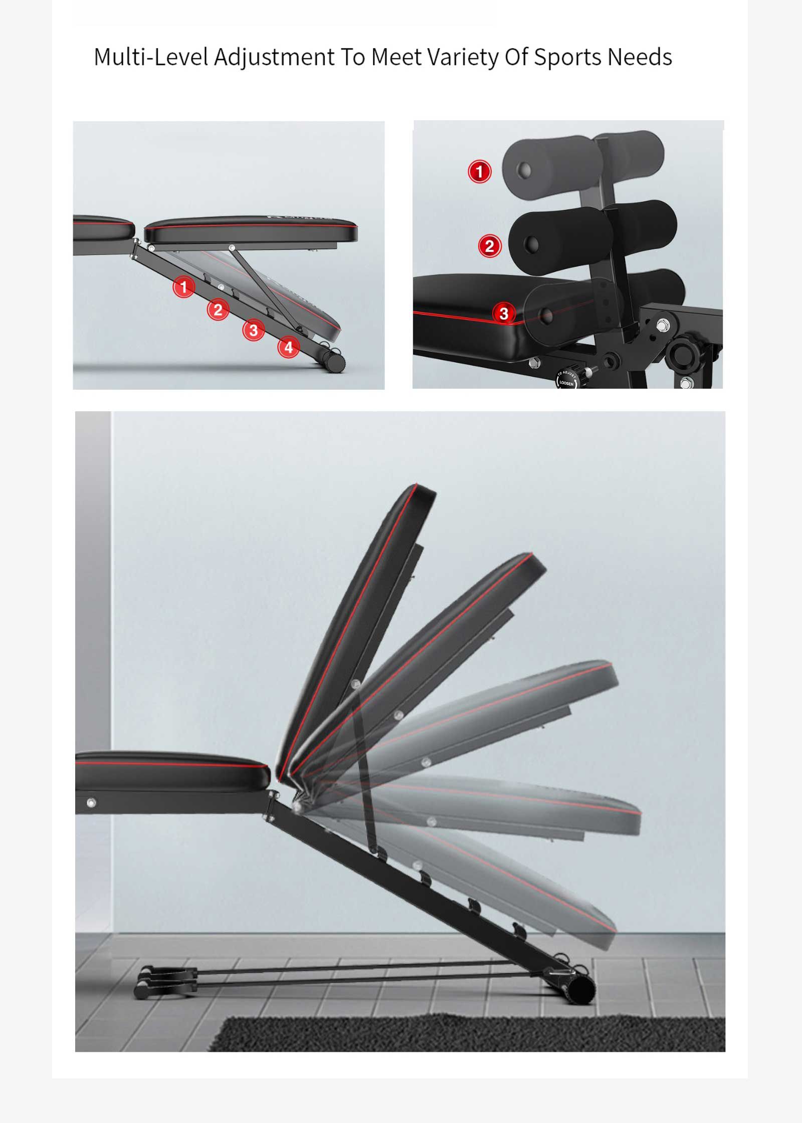 Banc de référence pliable