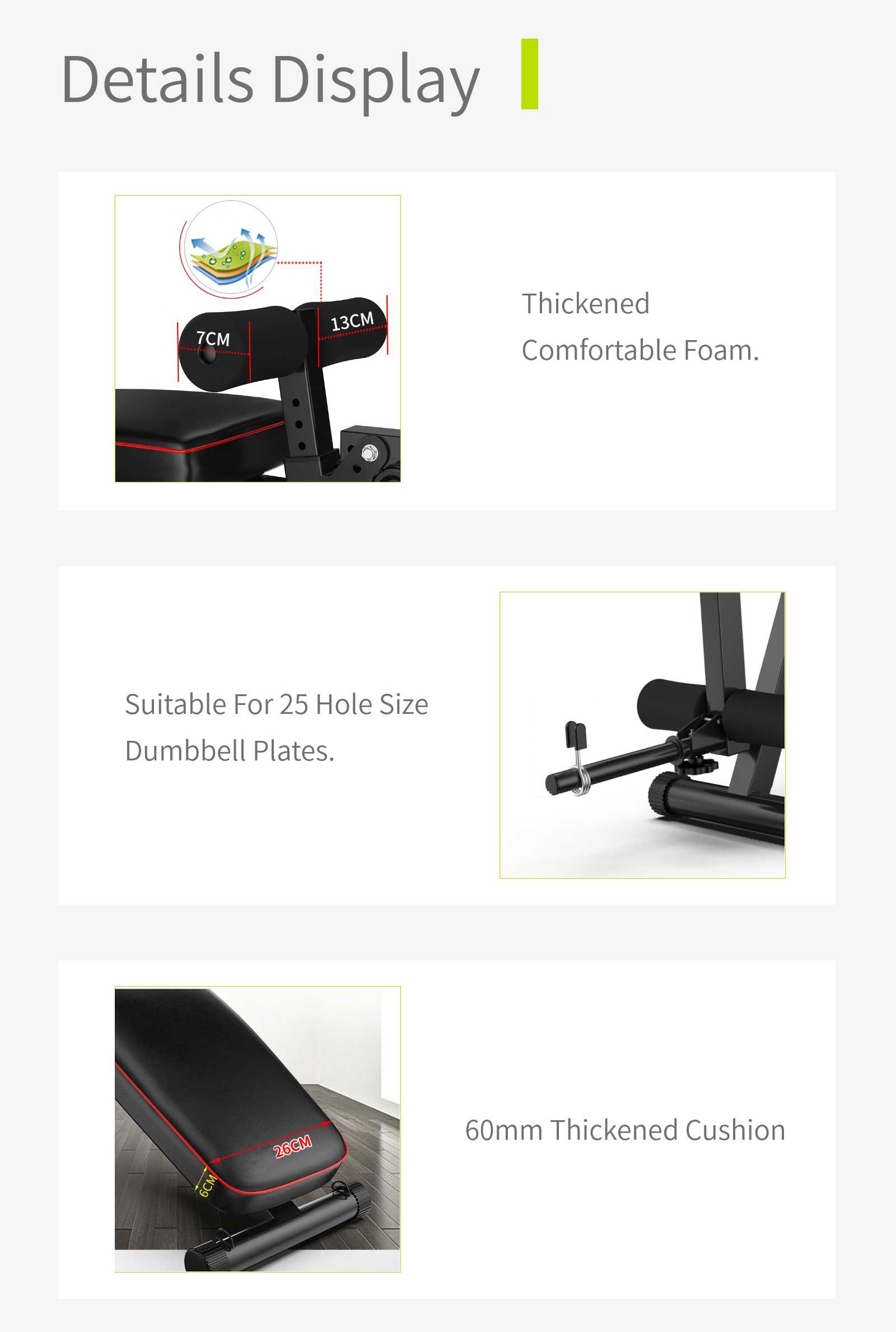 Banc de référence pliable