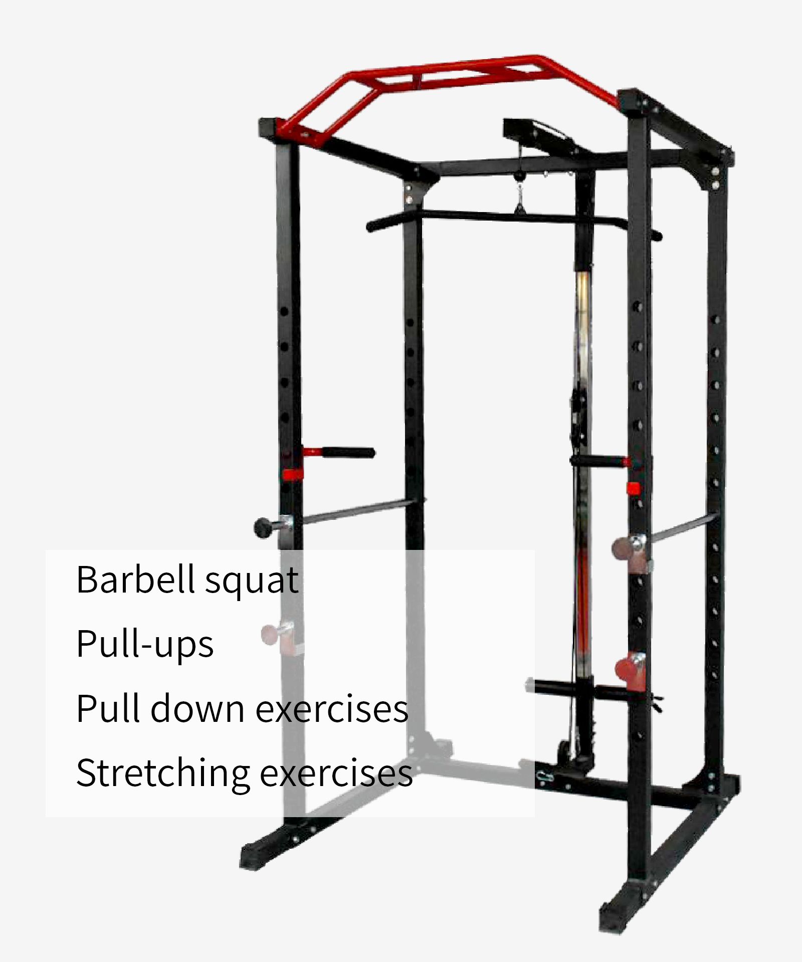 Rack de squat domestique