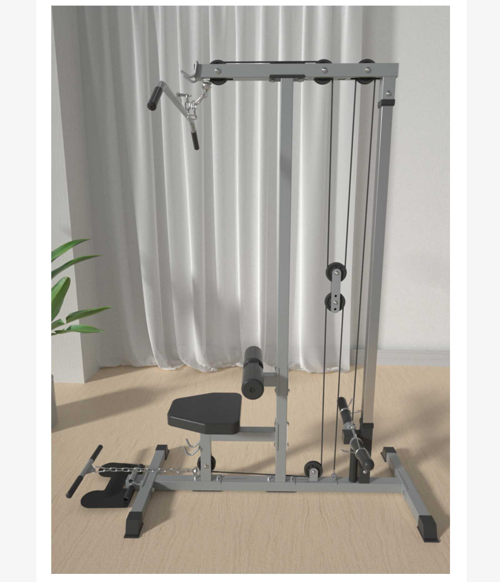 Tirez dans la machine de gymnase à la maison