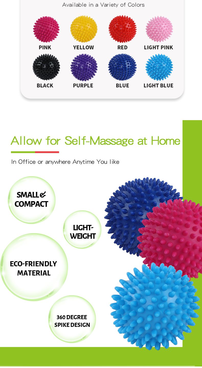 Balle de massage en PVC