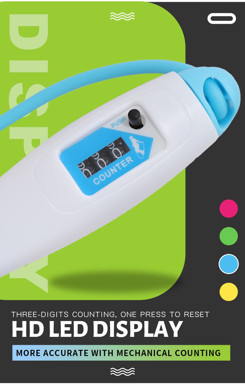 Comptage mécanique à sauter la corde de poisson en forme de poisson corde de saut