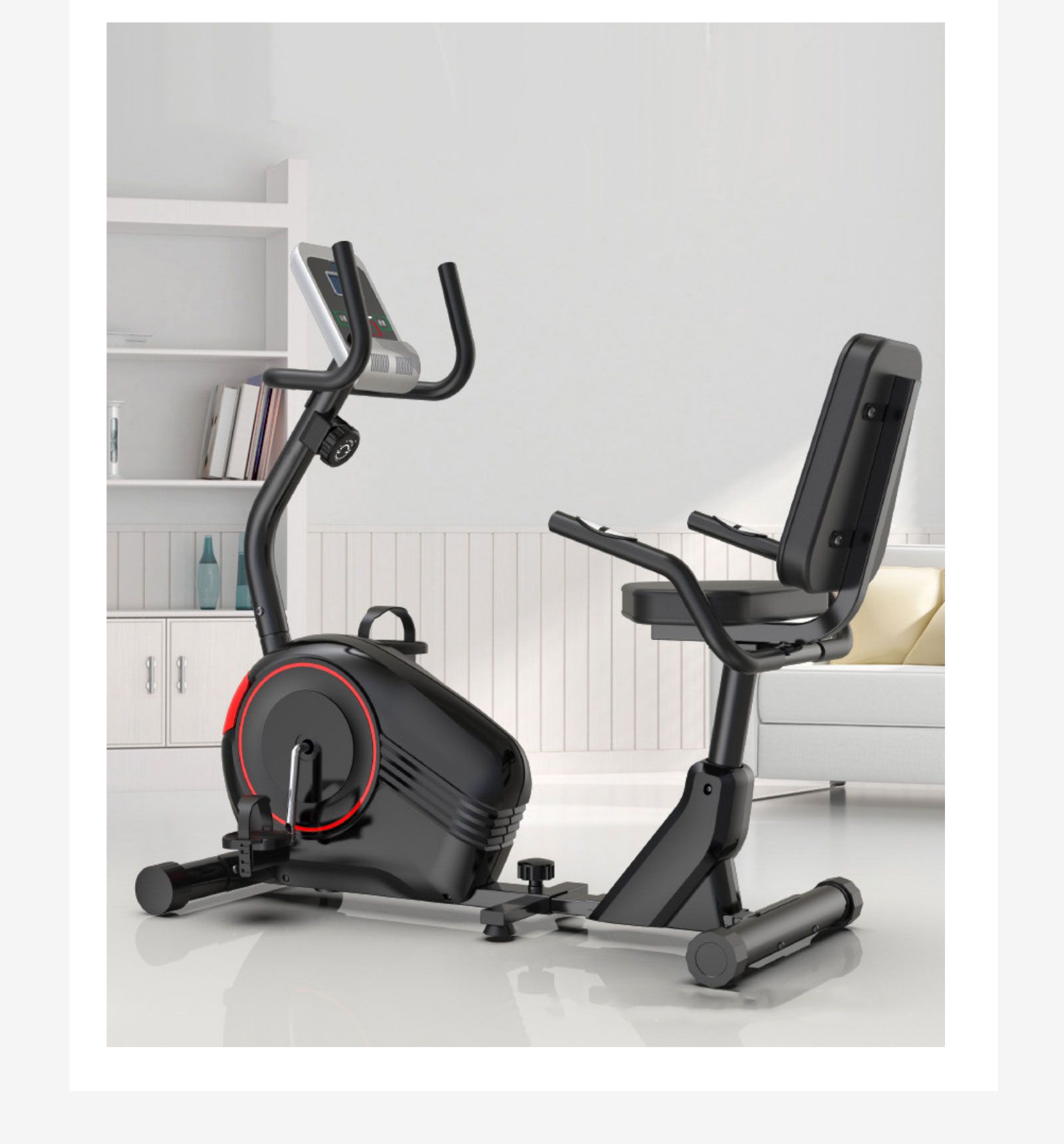 Vélo d'exercice couché