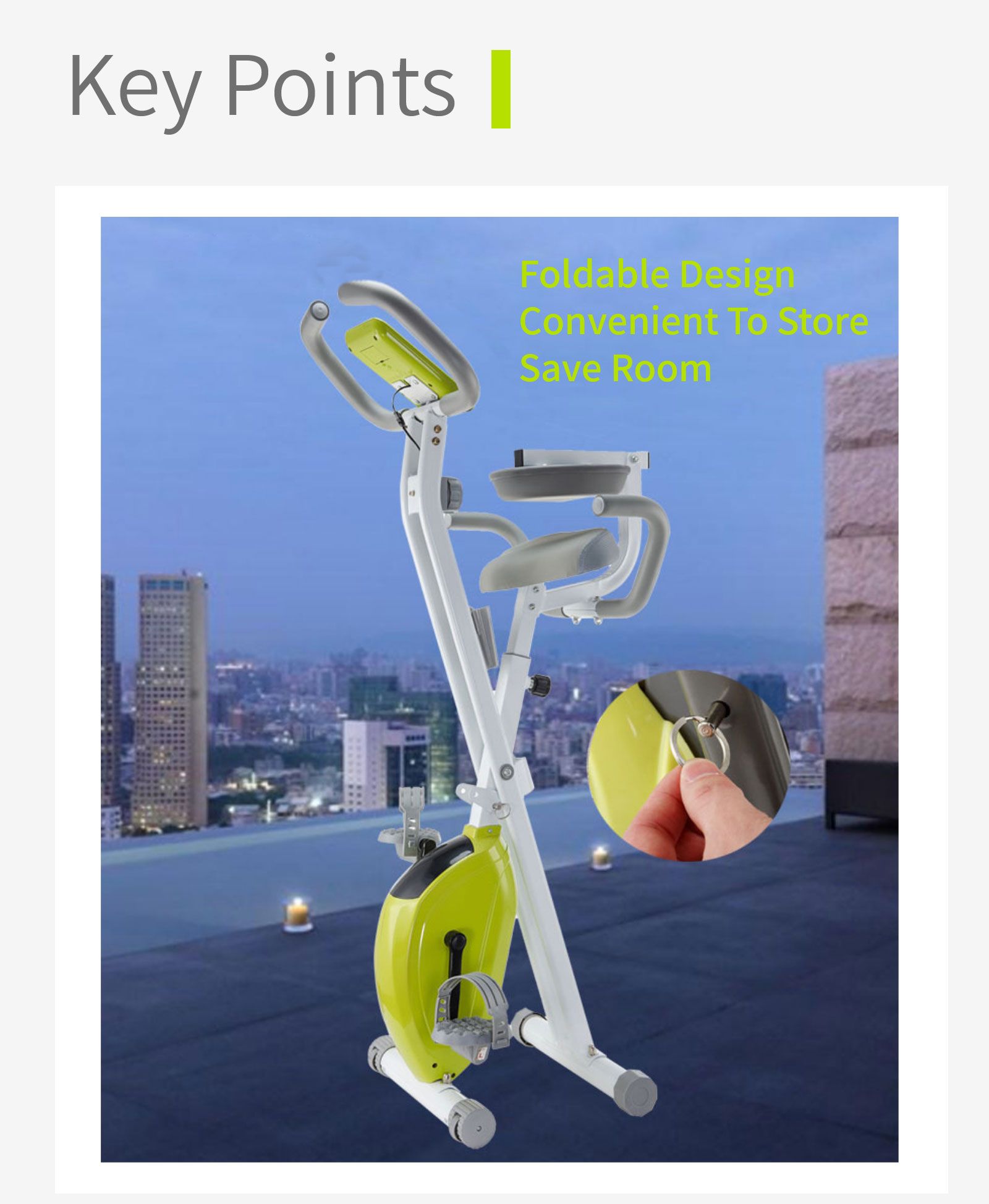 Vélo à vélo pliable