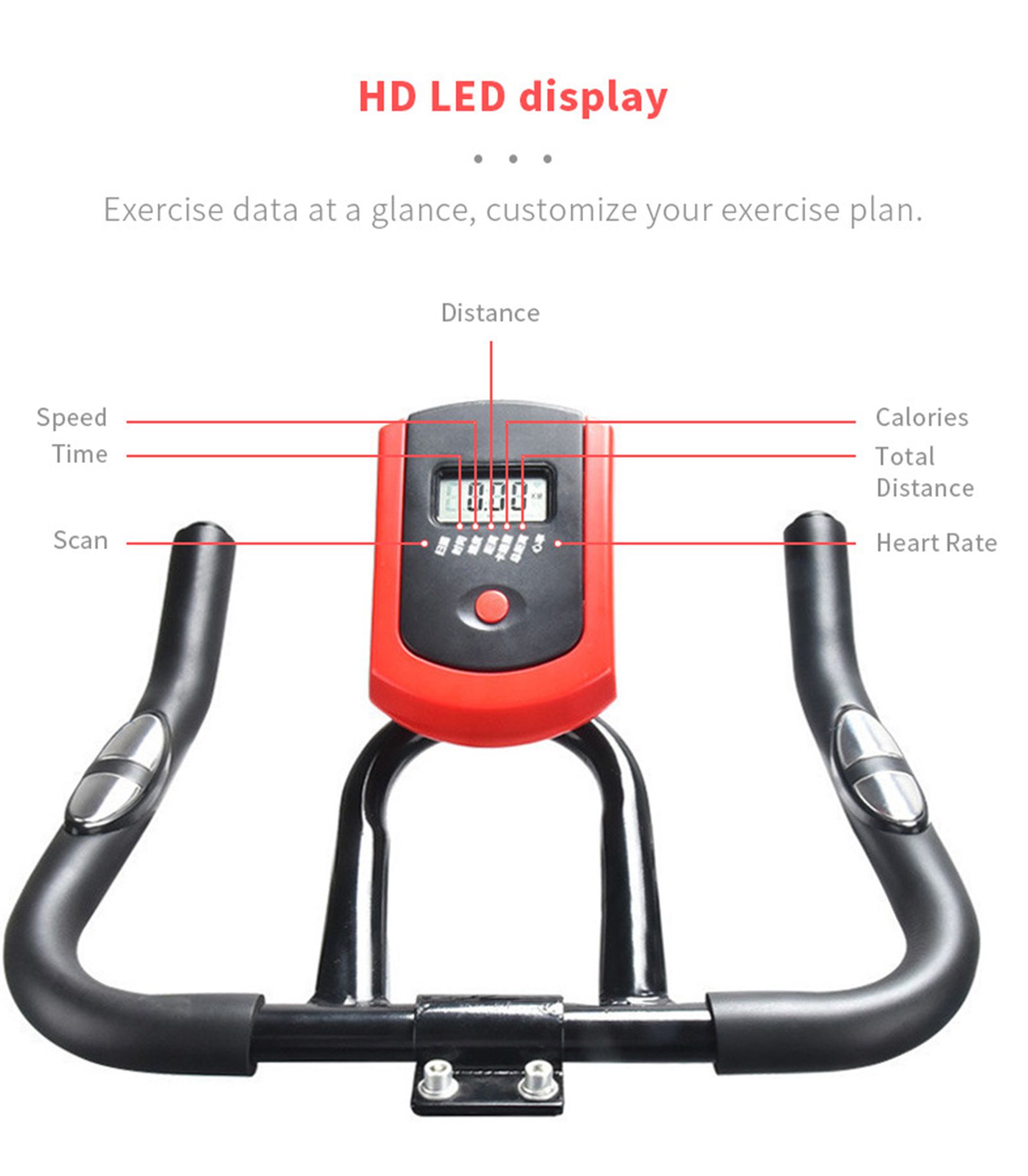 Vélo de cyclisme d'exercice aérobie
