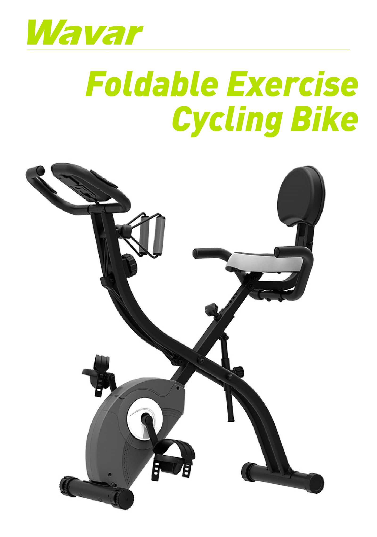 Vélo d'exercice pliable