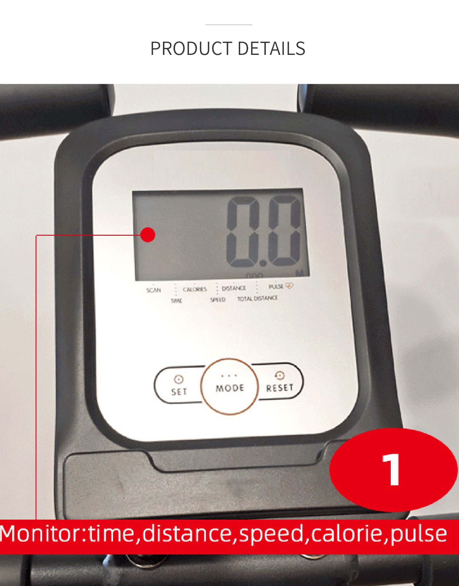 Vélo d'exercice pliable