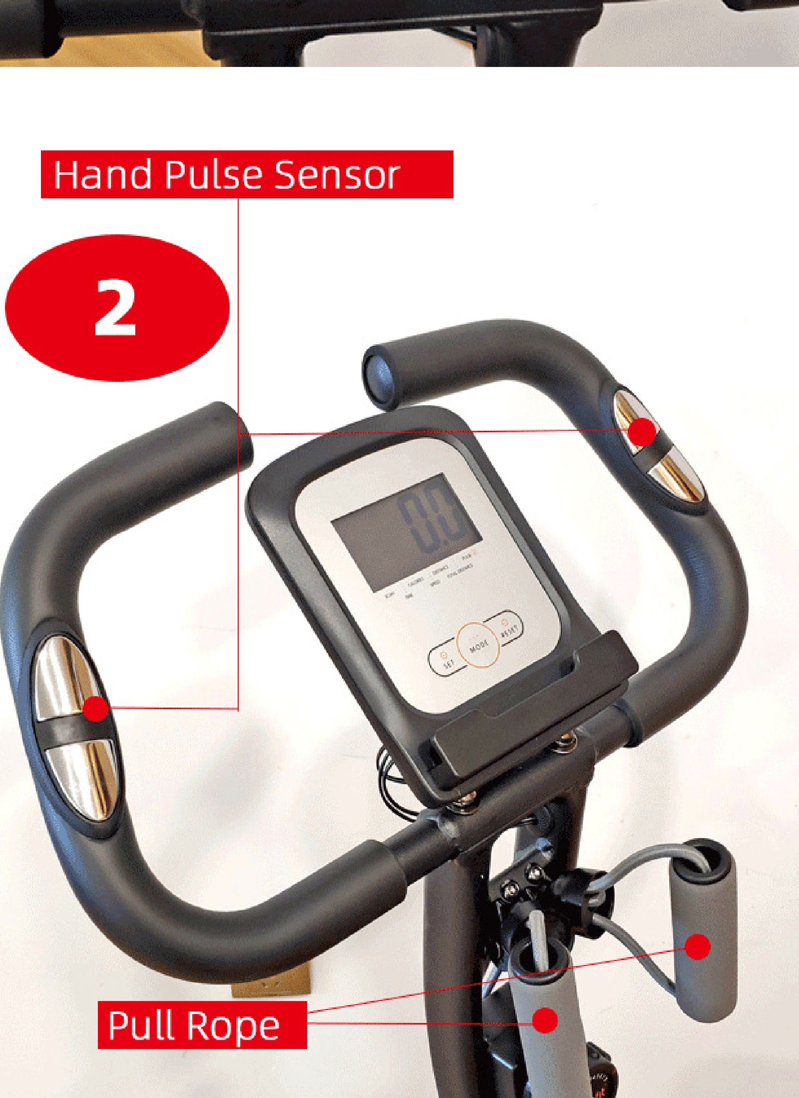 Vélo d'exercice pliable
