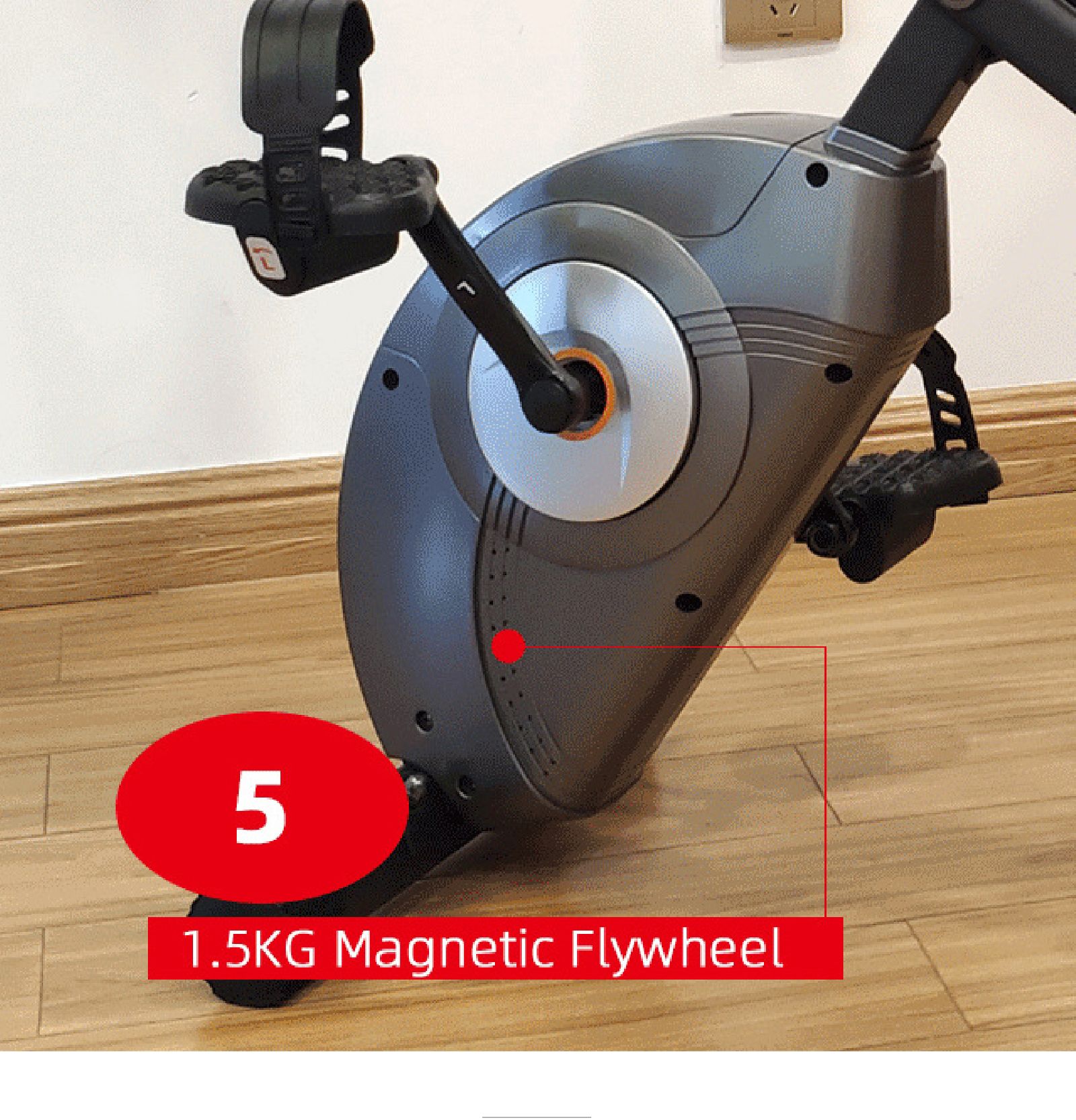 Vélo d'exercice pliable