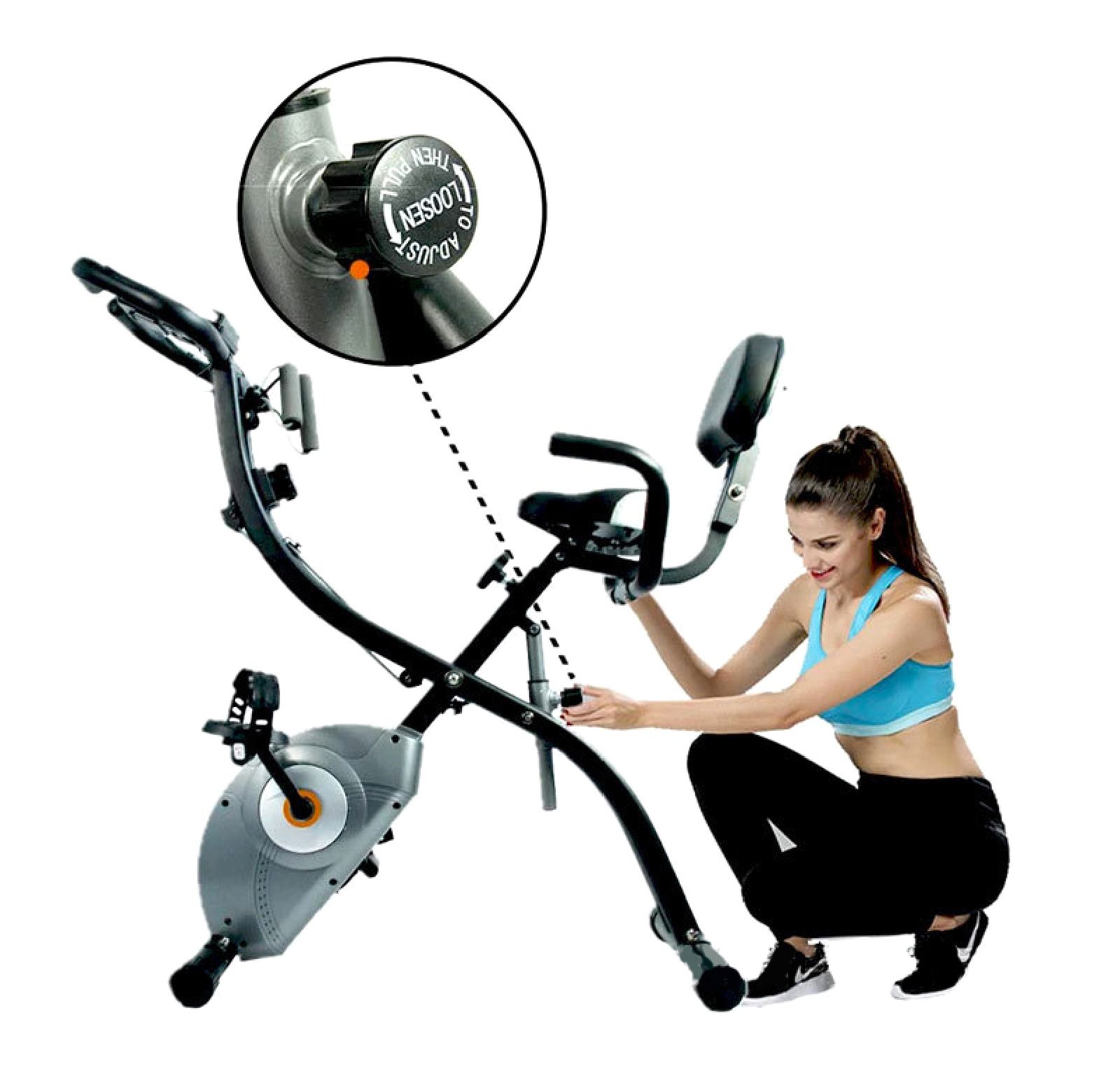 Vélo d'exercice pliable