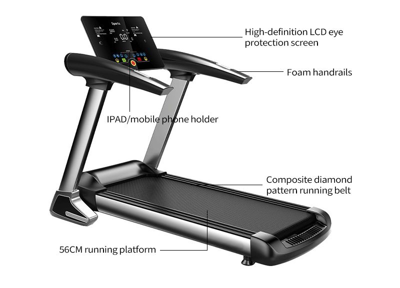 Tapis roulant pliant en intérieur bluetooth