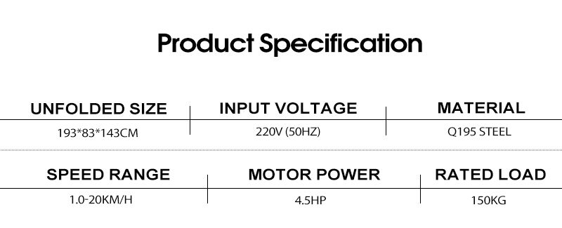 Tapis roulant commercial multifonctionnel intérieur Tapis roulant commercial multifonctionnel intérieur