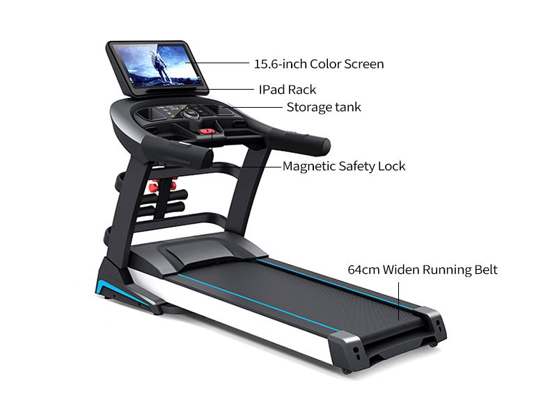 Tapis roulant commercial multifonctionnel intérieur Tapis roulant commercial multifonctionnel intérieur