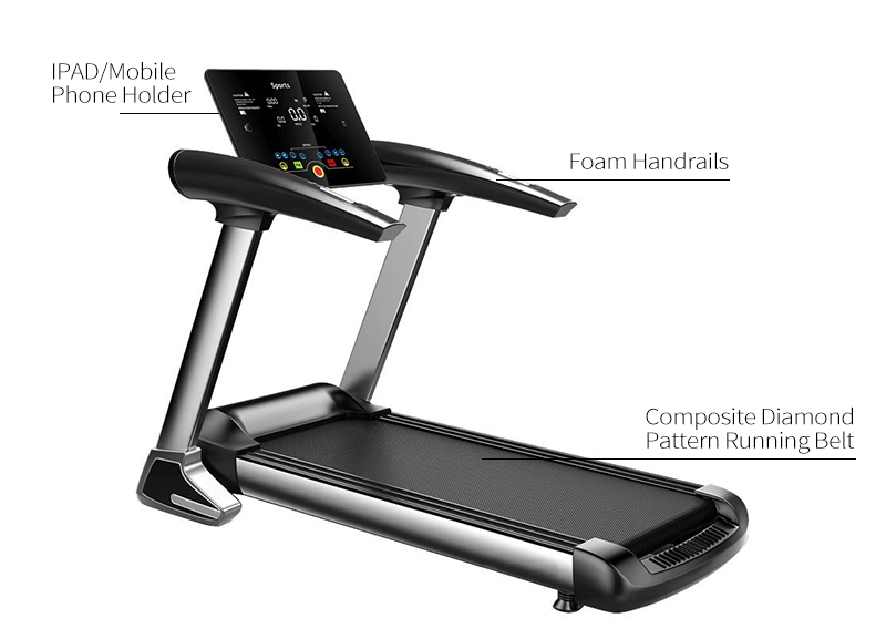Multifineral pliable Medium-Freadmill for Home Gym