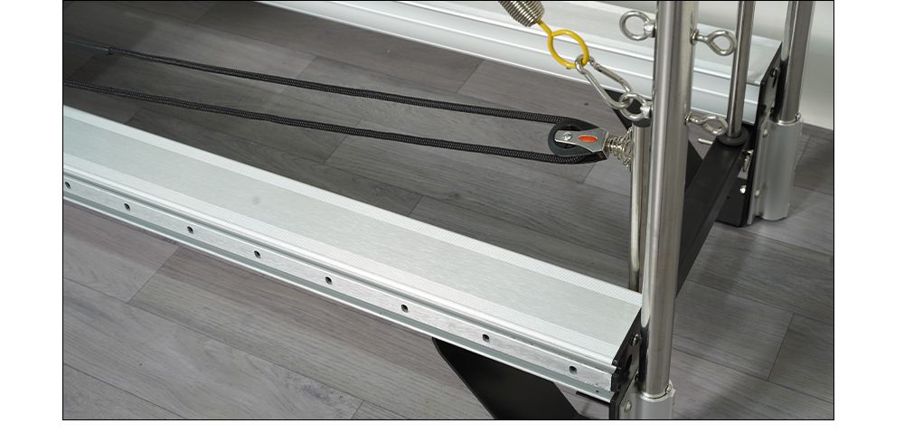 Alliage d'aluminium Pilates reformier avec une serviette